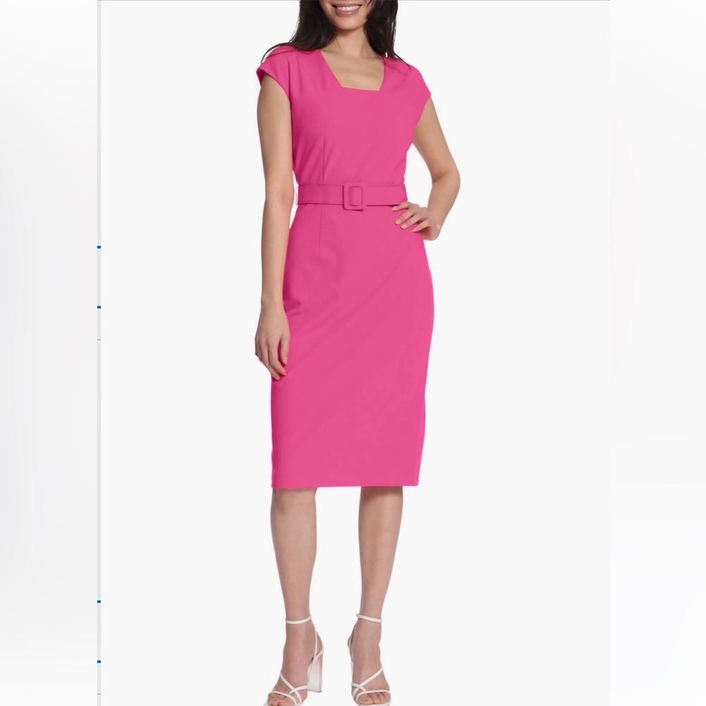 Maggy London Fuchsia Pencil Dress